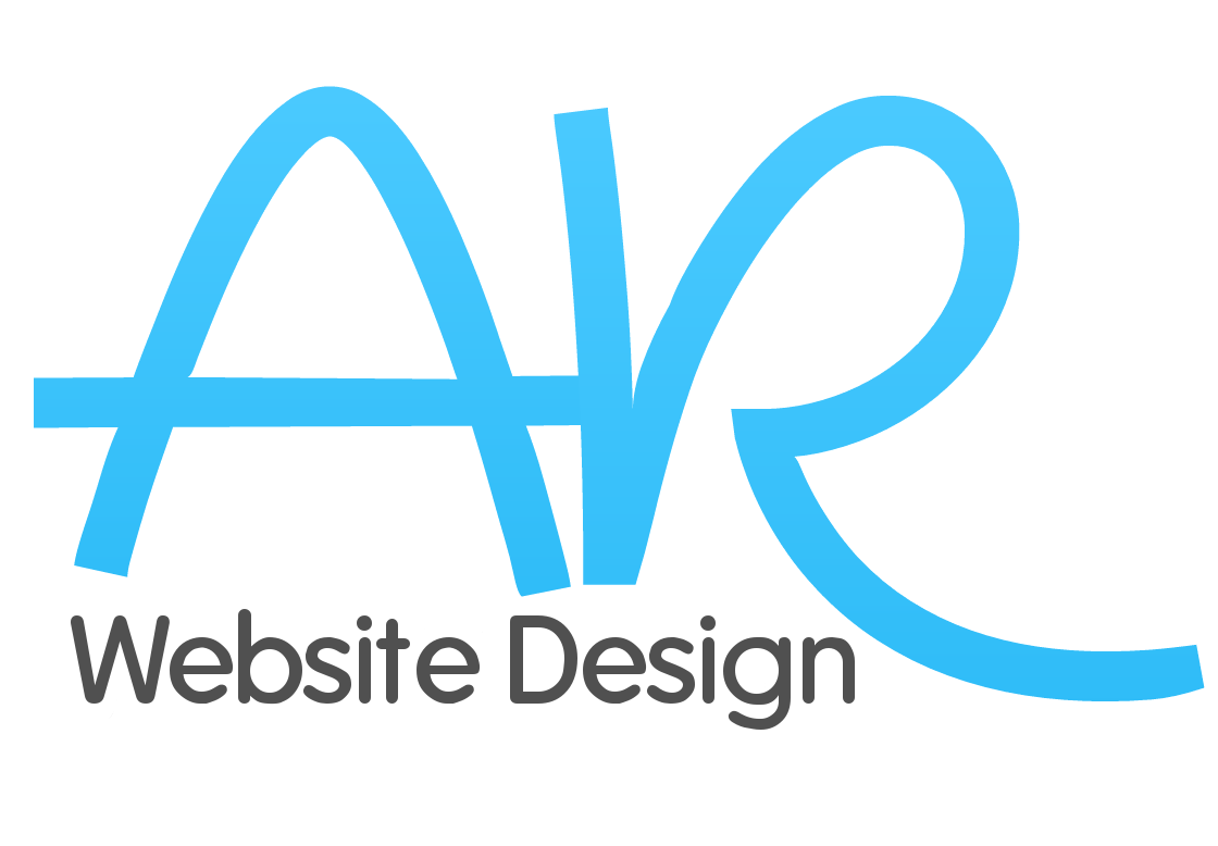 a r website design logo