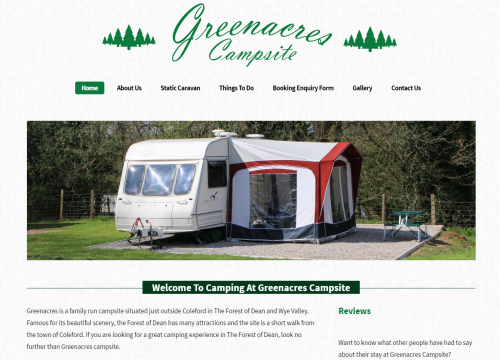 greenacres campsite forest of dean