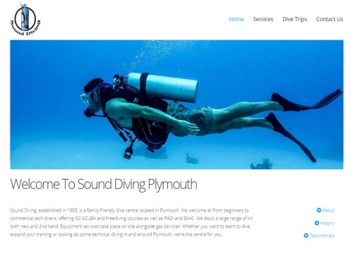 sound diving